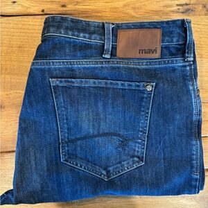 Mavi Blue Relaxed Fit Jeans Classic Denim